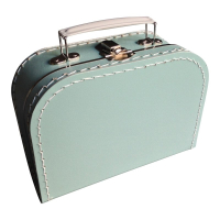 Kinderkoffertjes Effen - 20 cm - Diverse kleuren (20-7810)